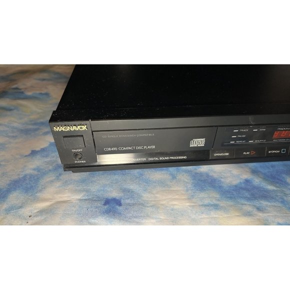 Magnavox CD Player Model CDB-490, Works Well - Tested - Picture 2 of 13